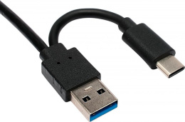 Внешний привод Gembird DVD-USB-03C пластик, черный