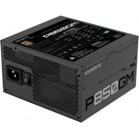 Блок питания Gigabyte ATX 850W GP-P850GM 80+ gold (20+4pin) APFC 120mm fan 8xSATA Cab Manag RTL