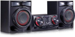 Минисистема LG XBoom CJ44 черный 480Вт FM USB BT