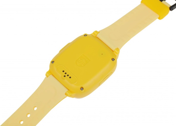 Смарт-часы Philips Kids W6610 1.69" IPS корп.желтый рем.желтый CTW6610YL/00