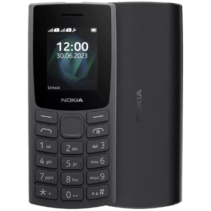 Сотовый телефон Nokia 105 DS TA-1557,  черный