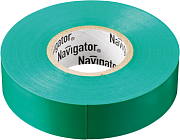 Изолента ПВХ 15мм (рул.20м) зел. NIT-B15-20/G Navigator 71106NAVIGATOR