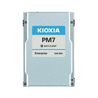 Накопитель SSD 2.5  6400GB KIOXIA PM7-V Enterprise SSD KPM7VVUG6T40 SAS 24Gb/s, 4200/4100, IOPS 720/355K, MTBF 2.5M, TLC, 3DWPD, 15mm