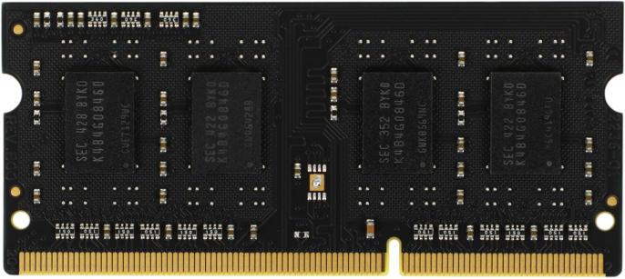 Оперативная память Digma DGMAS31600004S DDR3 -  1x 4ГБ 1600МГц, для ноутбуков (SO-DIMM),  Ret