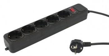 Сетевой фильтр PC PET AP01006-3-B, 3м, черный