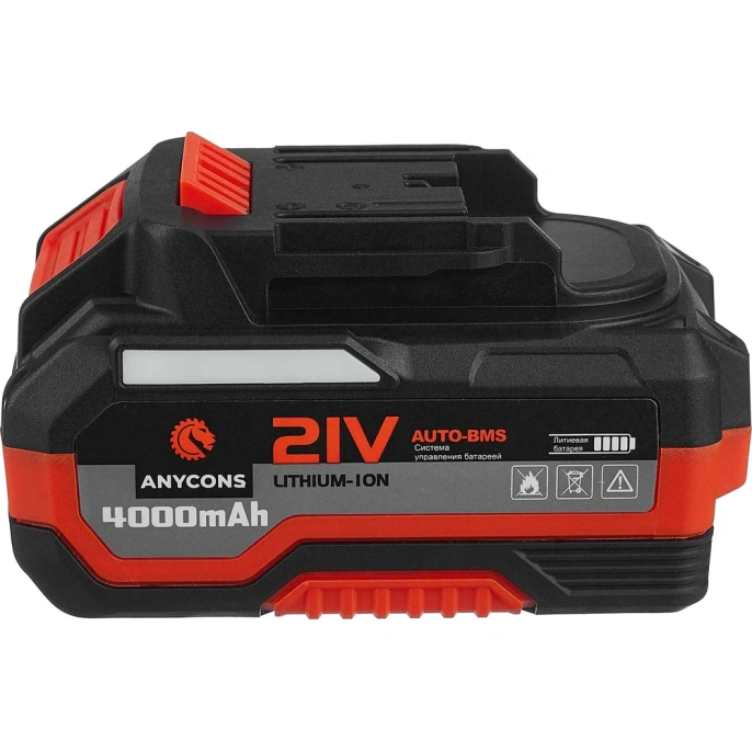 Аккумулятор Anycons 4А.ч., 21В, AC-21B4 BM-2P