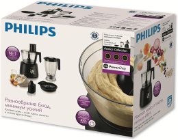 Кухонный комбайн Philips HR7776/90,  черный