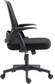Кресло Cactus CS-MC212-BK черный низк.спин. крестов. пластик пластик черный