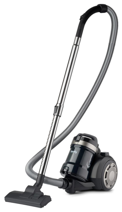 Пылесос DOMFY DSB-VC502, 2000Вт, черный/черный