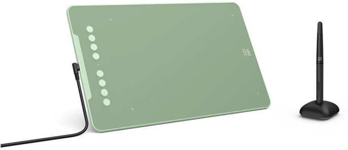 Графический планшет XPPen Deco 01 V3 USB зеленый