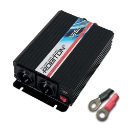 Инвертор 700W две евро розетки Robiton R700 12173