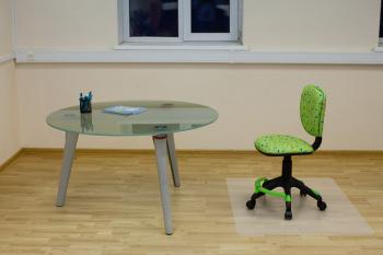 Коврик напольный Бюрократ 120-90, 120х90см, для паркета/ламината, прямоугольный, полипропилен, матовый [-1019202]