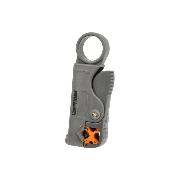Инструмент для зачистки коаксиального кабеля PROCONNECT RG-58, RG-59, RG-6 12-4011-4