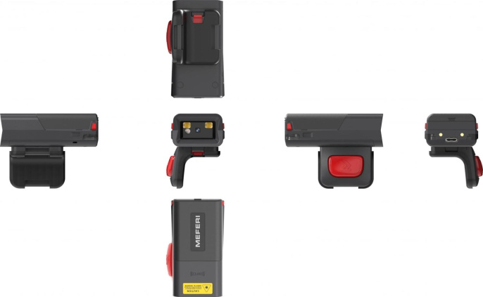 Сканер штрих-кода Meferi MS300R 1D/2D черный MS300R-WN3ANS00