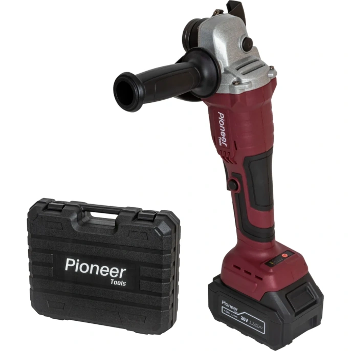 Угловая шлифовальная машина аккумуляторная Pioneer AG-M20V-125-01B USP