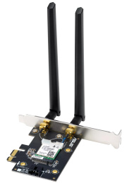 Сетевой адаптер ASUS PCE-BE6500/ ASUS PCE-BE6500 (90IG09G0-MO0B00)