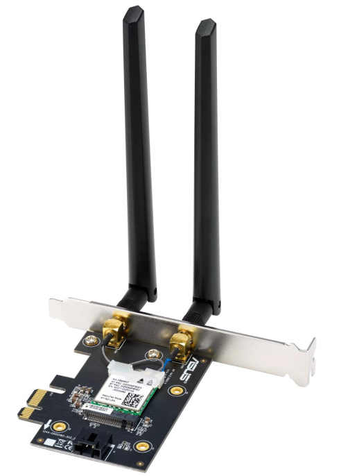 Сетевой адаптер ASUS PCE-BE6500/ ASUS PCE-BE6500 (90IG09G0-MO0B00)