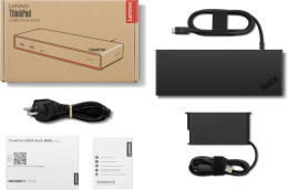 Стыковочная станция Lenovo 40BF0100EU USB Type-C черный 1xHDMI 2xDP 2xUSB Type-C 4xUSB 3.1