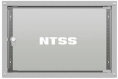 Шкаф коммутационный NTSS Lime NTSS-WL6U5560GS настенный 6U 550x600мм пер.дв.стекл несъемн.бок.пан. 30кг серый 520мм 12кг 110град. 370мм IP20 сталь