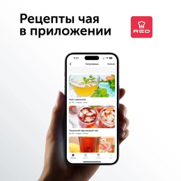 Чайник электрический Red Solution evolution RK-G20 1.7л. 2200Вт черный корпус: нерж.сталь/стекло RK-G20