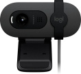 Веб-камера Logitech Webcam Brio 100, 1920x1080, GRAPHITE, защитная шторка, [960-001585]