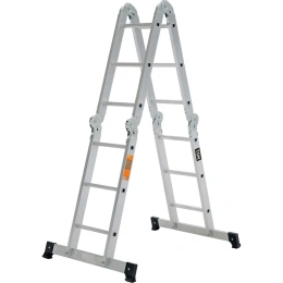 Алюминиевая лестница-трансформер TDM ELECTRIC ЛТА4x3 высота 330/160/92 см SQ1028-0303