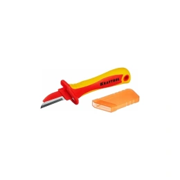 Диэлектрический, прямой нож электрика KRAFTOOL KN-1 1000В 45401