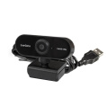 Веб-камера ExeGate Stream C925 Full HD T-Tripod 2Мп, 1920х1080, 1080P, 30fps, поддержка H.264, фиксированный фокус, телескопический штатив Tripod Tele Ball, 4-линзовый объектив, микрофон с шумоподавлением, универсальное крепление, USB, кабель 1,5 м, Wind