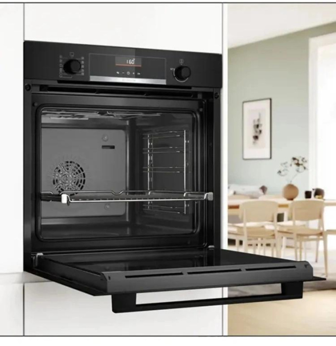 Духовой шкаф Электрический Bosch Serie 6 HBG536EB4 черный