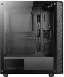Корпус ATX AZZA Prime 360E, Midi-Tower, без БП,  черный [csaz- 360e prime 360e]