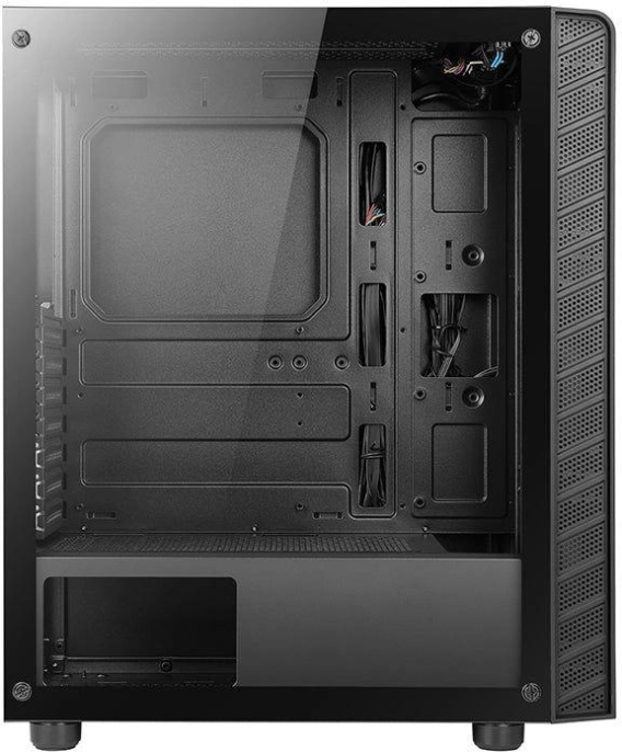 Корпус ATX AZZA Prime 360E, Midi-Tower, без БП,  черный [csaz- 360e prime 360e]