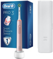 Набор электрических зубных щеток Oral-B Pro Series 3, насадки для щётки: 2 шт, цвет: белый и черный [d505.513.3x]