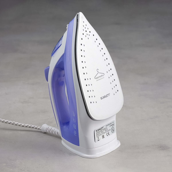 Утюг Scarlett SC-SI30K44,  с паровым ударом,  2000Вт,  лиловый