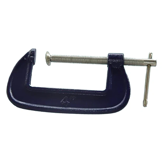 Слесарная G-образная струбцина CNIC LTG7004 100 мм, 4", облегченная 26241