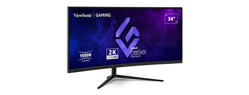 ViewSonic представила новый игровой монитор VX3418C-2K с частотой 180 Гц