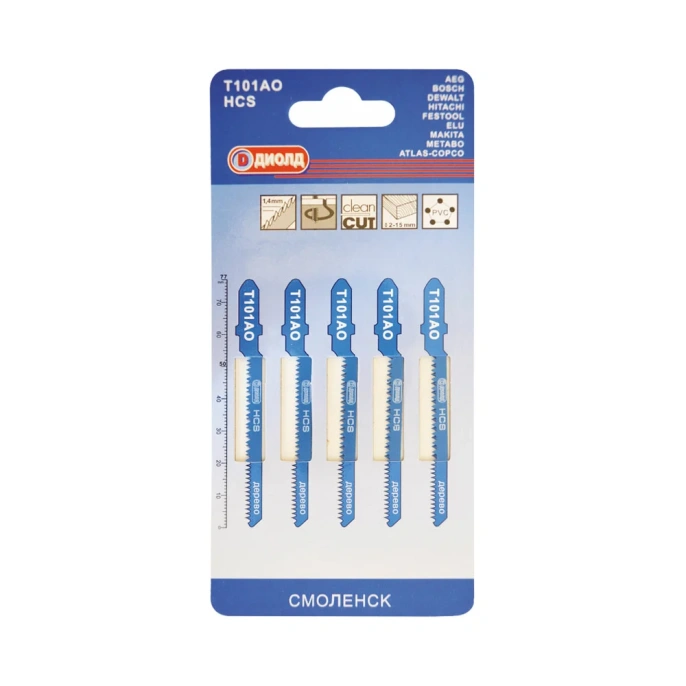Пилки T 101 AO 5 шт ДИОЛД 90062005