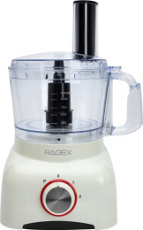 Кухонный комбайн 11 в 1 RAGEX R113, 1.2л, 600Вт, цвет: 105 (зефирный)