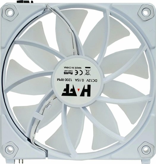Вентилятор для корпуса HAFF UF120 PWM 120mm Black размер вентилятора: 120мм, ARGB, PWM