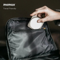 Беспроводное зарядное устройство Momax Q2.Mag Go Титановый UD31L магнитный, Qi2, 15W, 5-12 В, 3 А, материал: алюминий