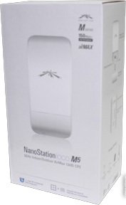 Точка доступа Ubiquiti NanoStation Loco M5 [LOCO-M5] 802.11n (Wi-Fi 4), 5 ГГц, N150 LocoM5