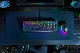Клавиатура Razer BlackWidow V4 X механическая черный USB Multimedia for gamer LED RZ03-04702500-R3R1 кабель 2м
