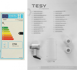 Водонагреватель Tesy Anticalc Ceramic GCV 1004424С B14 TBRC 2.4кВт 100л электрический настенный/белый