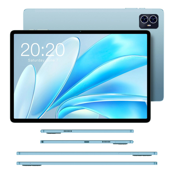 10.1" Планшет TECLAST M50S 4/128 GB T606 Wi-Fi, 1280 x 800, Android 14, голубой