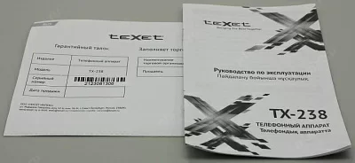 TEXET TX-238 черный