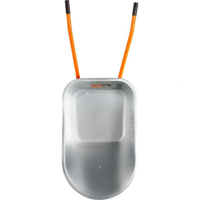 Строительная двухколесная тачка Gigant 110л, 200 кг, пневматические колеса GX-02