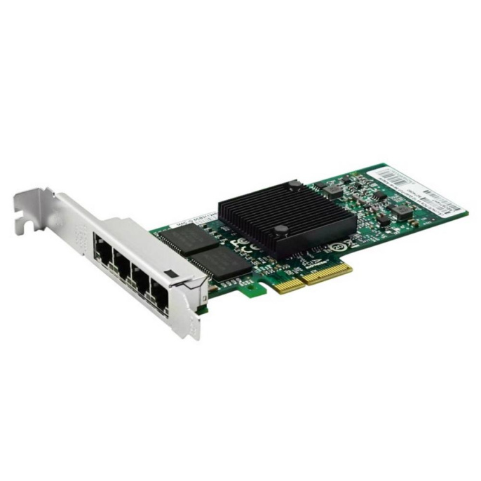Сетевая карта PCIe x4 4-Port 1G Copper Ethernet Network Adapter PXE support Intel I350 (LREC9724PT)