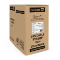 Кабель ExeGate UTP4-C6-CCA-S23-IN-PVC-GY-305 UTP 4 пары кат.6 CCA, 0.57мм (23AWG), 305м, серый PVC EX186134RUS
