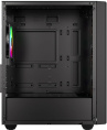 Корпус ID-Cooling Ware 300 черный без БП mATX 6x120mm 2xUSB2.0 1xUSB3.0 audio bott PSU WARE 300 ARGB