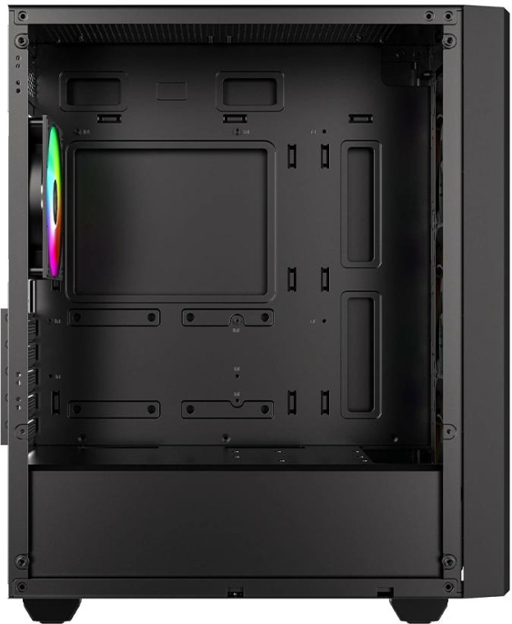 Корпус ID-Cooling Ware 300 черный без БП mATX 6x120mm 2xUSB2.0 1xUSB3.0 audio bott PSU WARE 300 ARGB