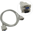GEMBIRD Кабель удлинитель модемный Gembird/Cablexper RS232 COM порта 9M/9F DB9F\DB9M , 1.8м, [CC-133-6]